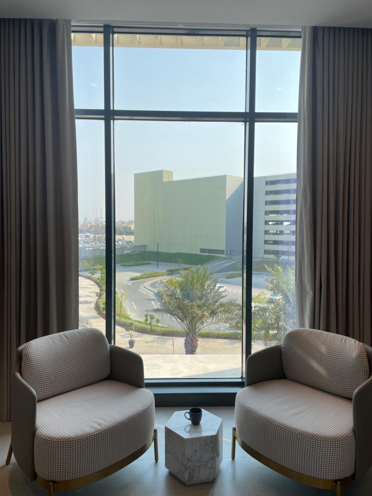Charthouse Bahrain Hotel Manama Exterior foto View from a room at the hotel